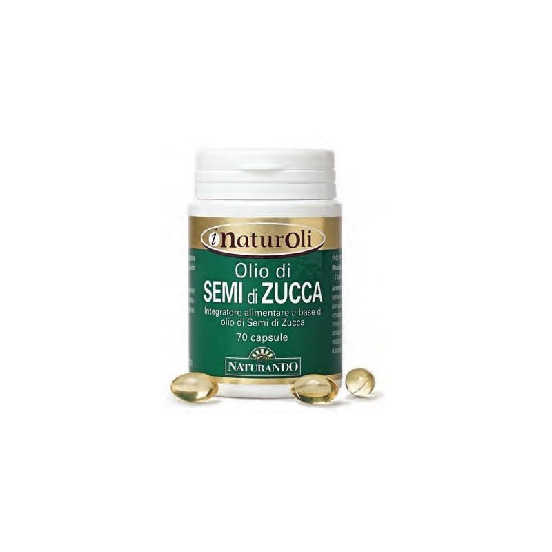 Naturando I Naturoli Olio Di Semi Di Zucca 70 Capsule