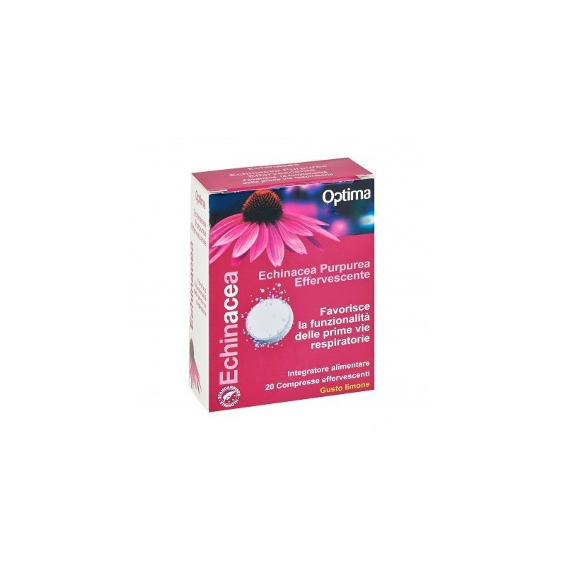 Optima Naturals Echinacea Effervescente 20 Compresse