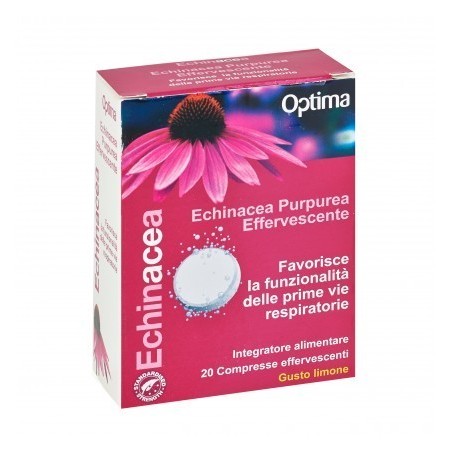 Optima Naturals Echinacea Effervescente 20 Compresse