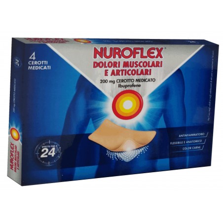 Reckitt Benckiser H. Nuroflex Dolori Muscolari E Articolari, 200 Mg Cerotto Medicato Ibuprofene