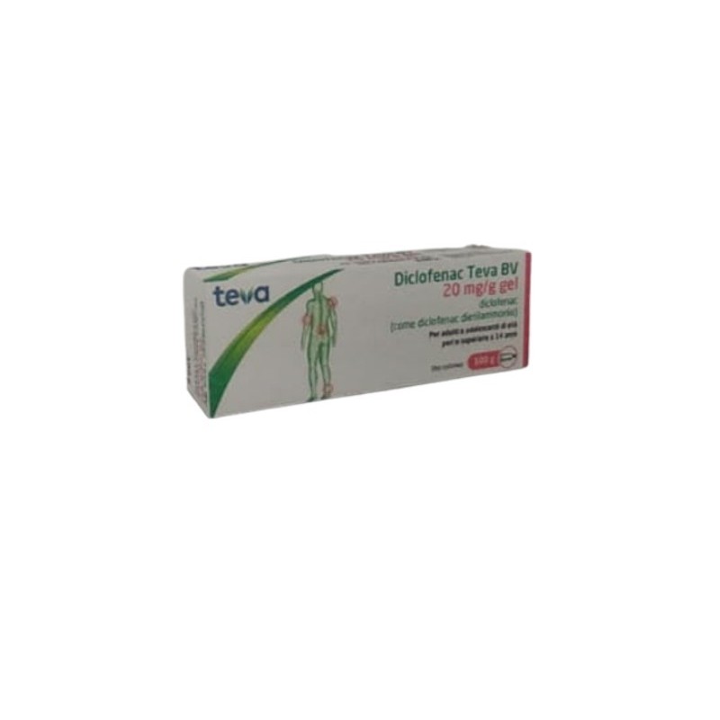 Teva B. V. Diclofenac Teva Bv 20 Mg/g Gel Diclofenac 