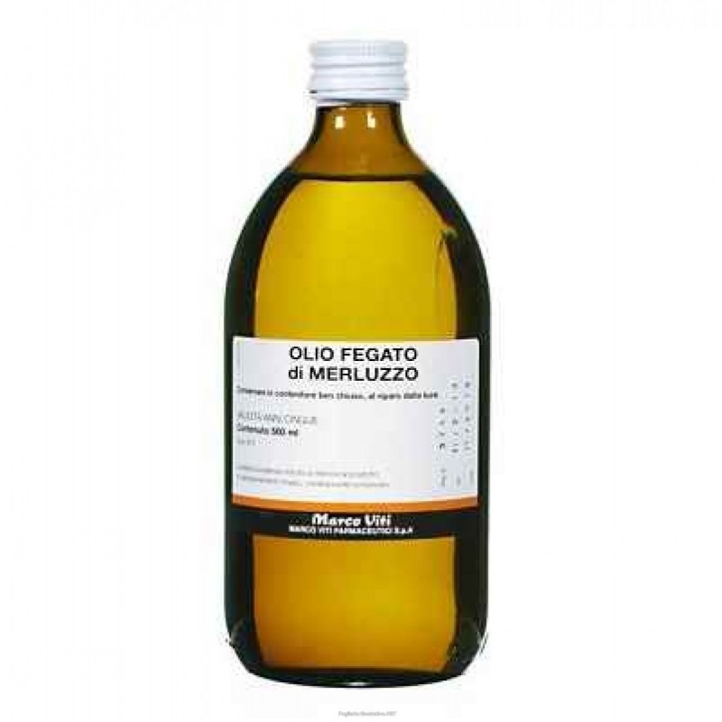 OLIO FEGATO MERLUZZO 500ML M.V