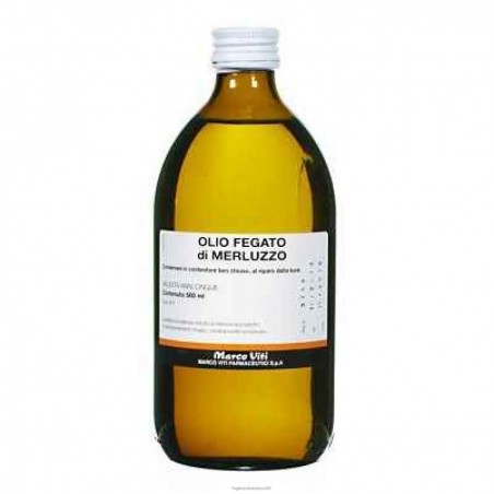 OLIO FEGATO MERLUZZO 500ML M.V