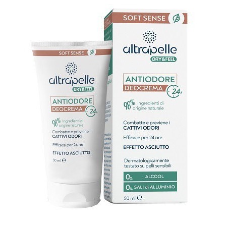 Difar Distribuzione Altrapelle Dry & Feel Deocrema Antiodore 24h 50 Ml