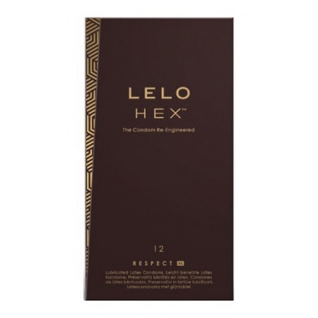 Hex - Leloi Ab Hex Preservativi Respect Lelo 12 Pezzi