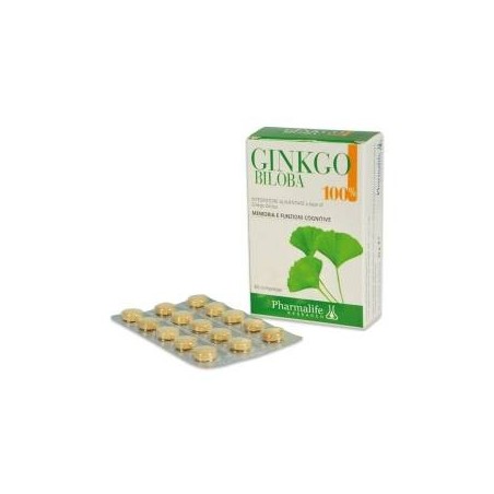 Pharmalife Research Ginkgo Biloba 100% 60 Compresse