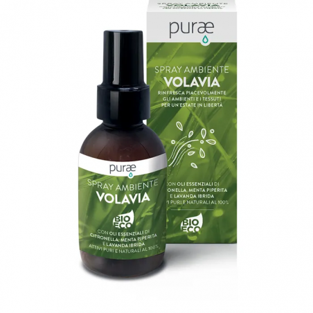 Purae Volavia Spray Ambiente Bio Antizanzare 100 ml Naturale