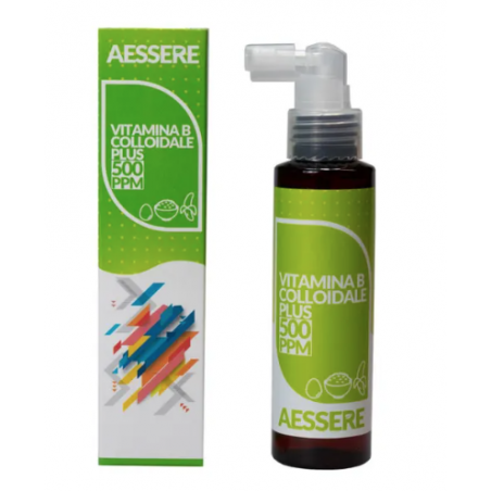 Aessere Vitamina B Colloidale Plus Spray 100 ml 500 ppm