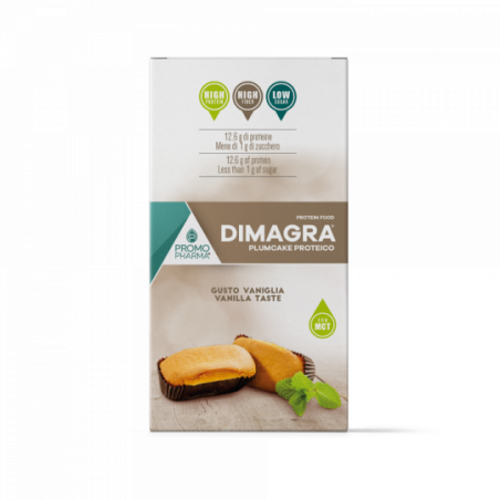 Promopharma Dimagra Plumcake Vaniglia 140 G