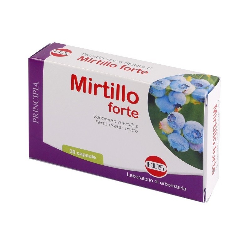 Kos Mirtillo Forte Estratto Secco Titolato 30 Capsule