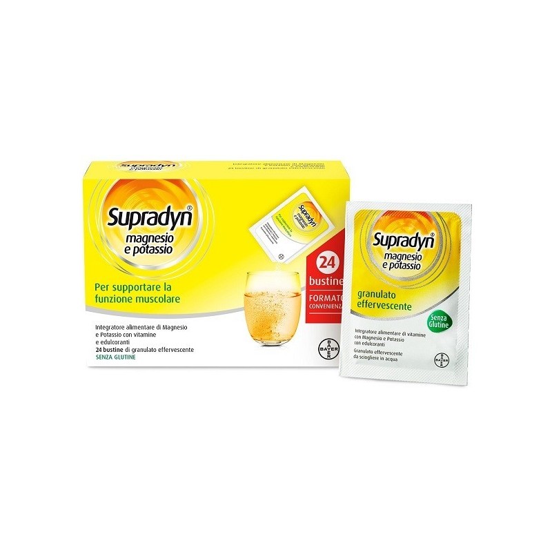 Bayer Supradyn Magnesio/potassio 24 Bustine