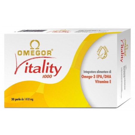 U. G. A. Nutraceuticals Omegor Vitality 1000 30 Capsule Molli