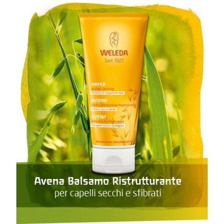 Weleda Italia Balsamo Per Capelli Avena Tubo 200 Ml