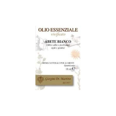 Dr. Giorgini Ser-vis Abete Bianco Olio Essenziale 10 Ml