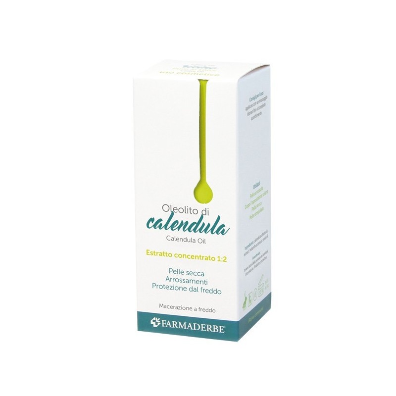 Farmaderbe Oleolito Di Calendula Estratto Concentrato 1:2 100 Ml