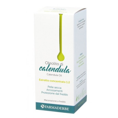 Farmaderbe Oleolito Di Calendula Estratto Concentrato 1:2 100 Ml