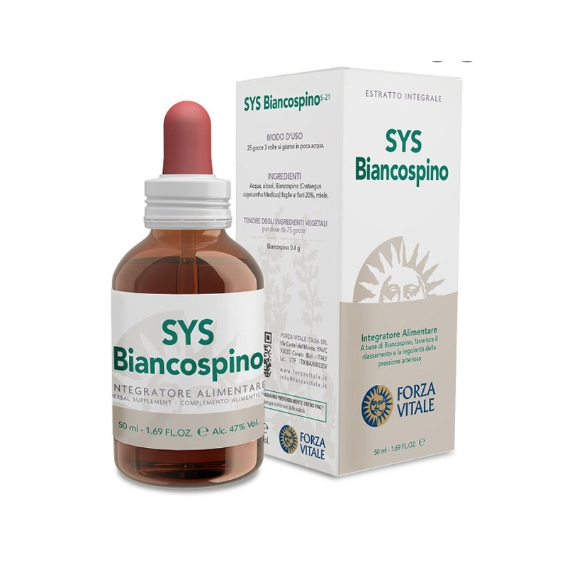 Forza Vitale Italia Sys Biancospino Gocce 50 Ml