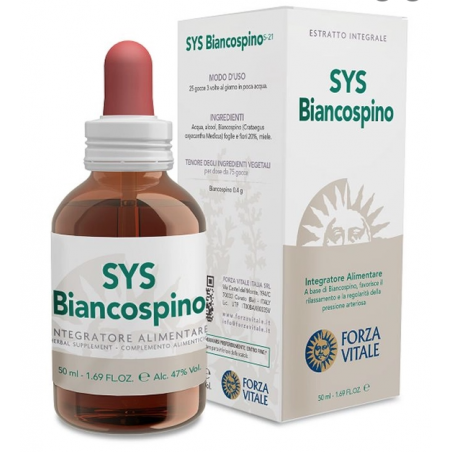 Forza Vitale Italia Sys Biancospino Gocce 50 Ml