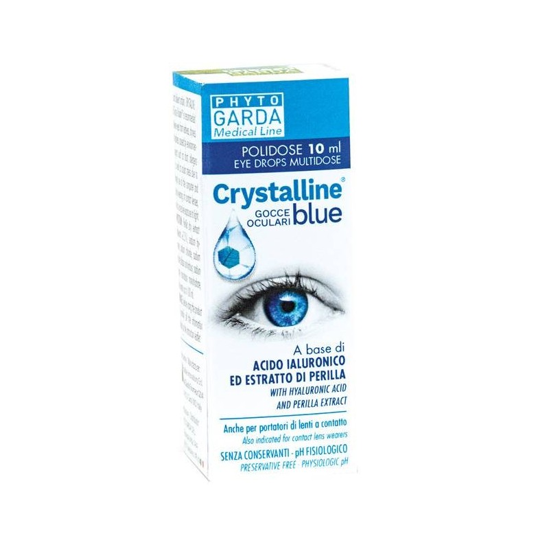 Named Crystalline Blue Gocce Polidose 10 Ml