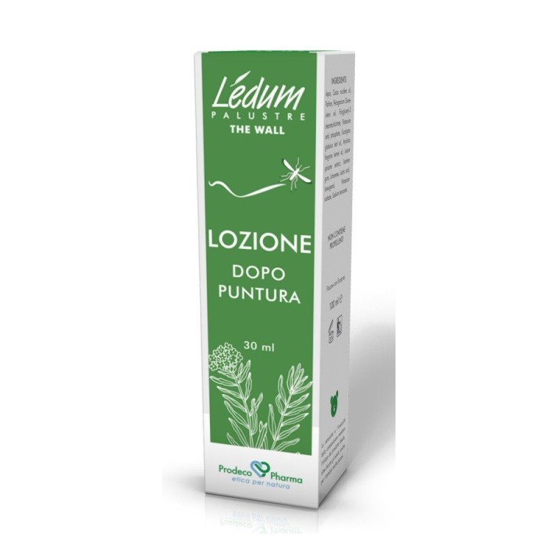 Prodeco Pharma Ledum The Wall Lozione Dopo Puntura 30 Ml