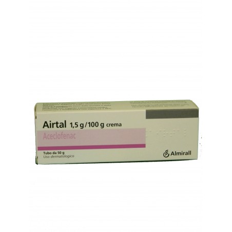 Almirall Airtal 1,5 G/100 G Crema Aceclofenac