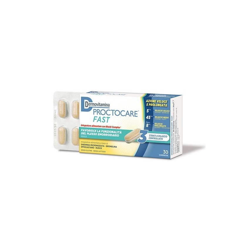 Pasquali Dermovitamina Proctocare Fast 30 Compresse