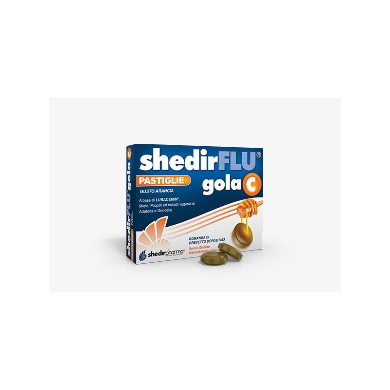 Shedir Pharma Unipersonale Shedirflu Gola C Arancia 36 Pastiglie