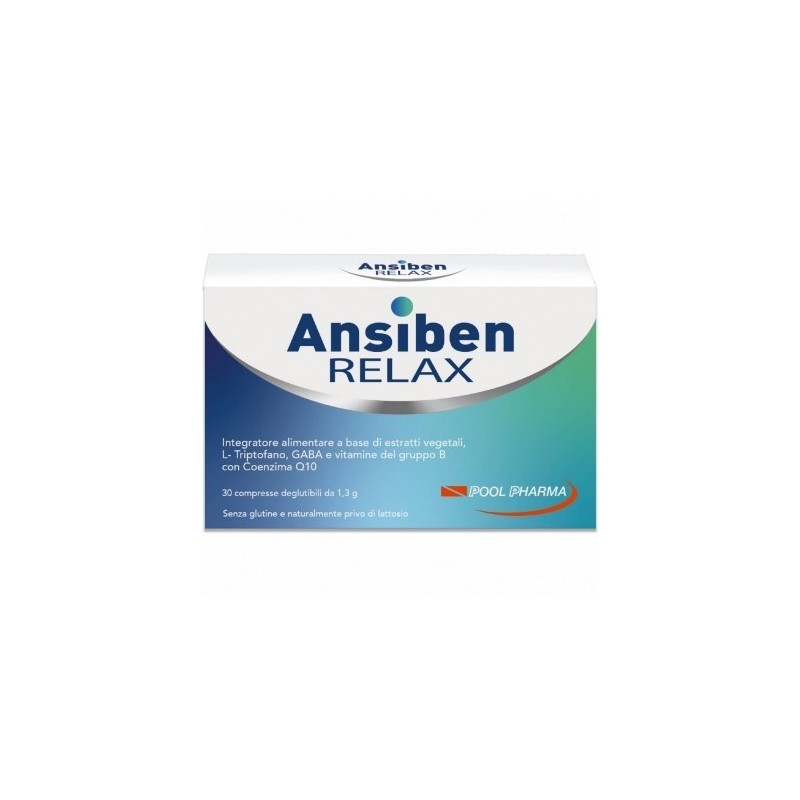 Pool Pharma Ansiben Relax 30 Compresse