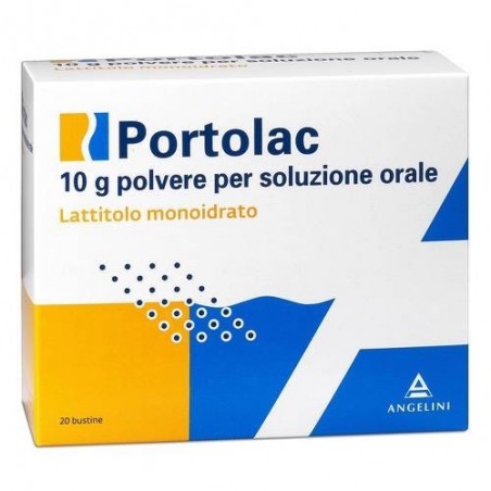 Portolac 10 g Polvere Per Soluzione Orale 20 Bustine Angelini