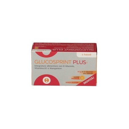 Harmonium Pharma Glucosprint Plus Arancia 6 Fialoidi Da 25 Ml