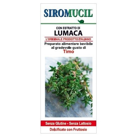 Herbit Italia Su Siromucil Preparato Alimentare Con Estratto Di Lumaca Al Timo 150 Ml