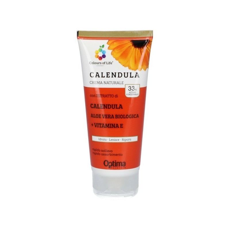 Optima Naturals Colours Of Life Skin Supplement Calendula Crema 100 Ml