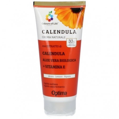 Optima Naturals Colours Of Life Skin Supplement Calendula Crema 100 Ml