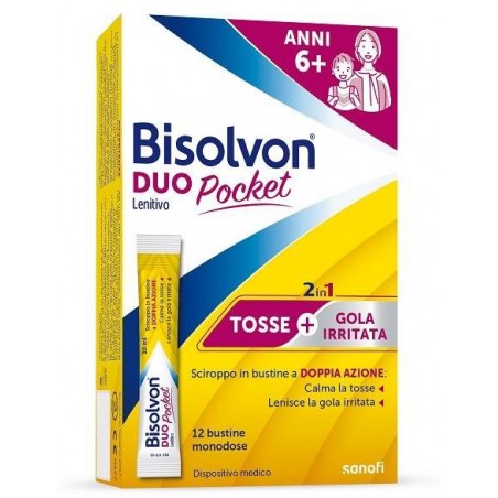 Opella Healthcare Italy Bisolvon Duo Pocket Lenitivo New 12 Bustine