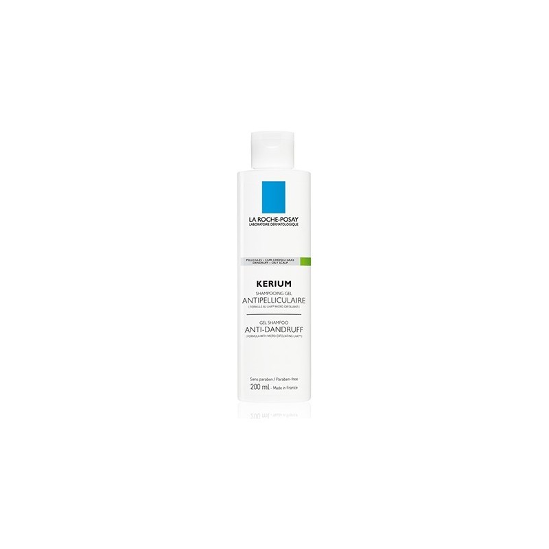 La Roche Posay-phas Kerium Shampoo Anti-forfora Capelli Grassi 200 Ml