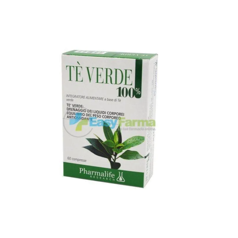 Pharmalife Research Te' Verde 100% 60 Compresse