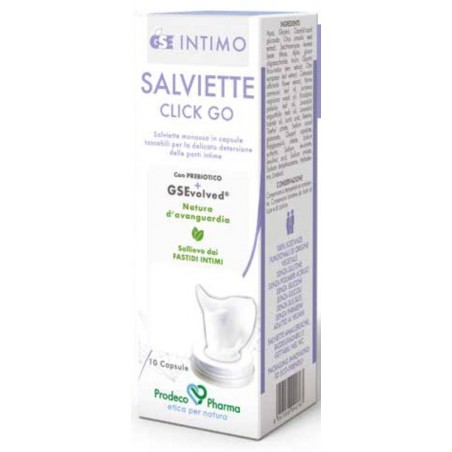 Prodeco Pharma Gse Intimo Salviette Click Go 10 Pezzi