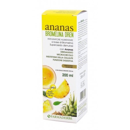 Farmaderbe Ananas Bromelina Dren 200 Ml