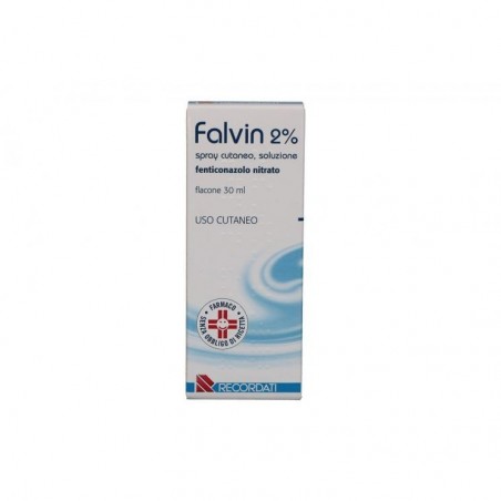 Recordati Falvin 2% Crema Falvin 2% Spray Cutaneo, Soluzione Fenticonazolo Nitrato