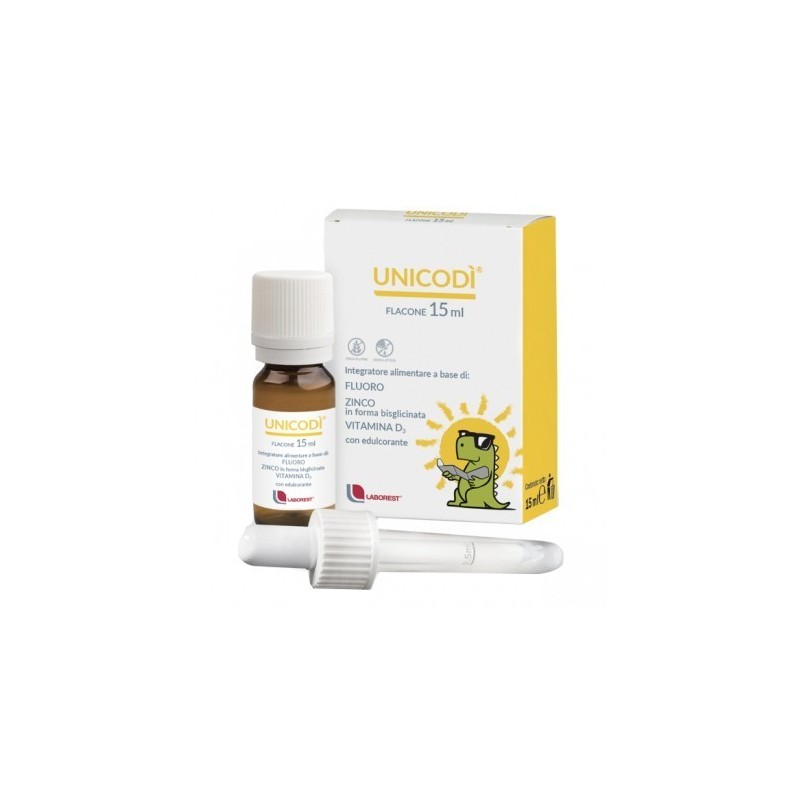 Uriach Italy Unicodi' 15 Ml Fluoro Zinco Vitamina D3