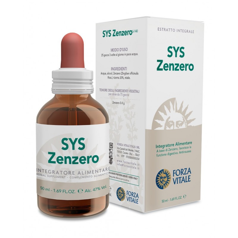 Forza Vitale Italia Sys Zenzero Gocce 50 Ml