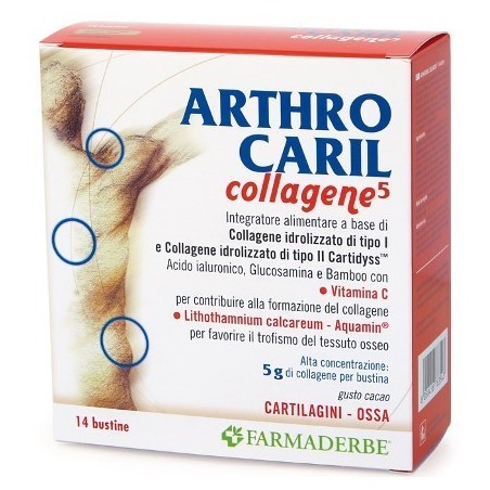 Farmaderbe Arthrocaril Collagene 14 Bustine