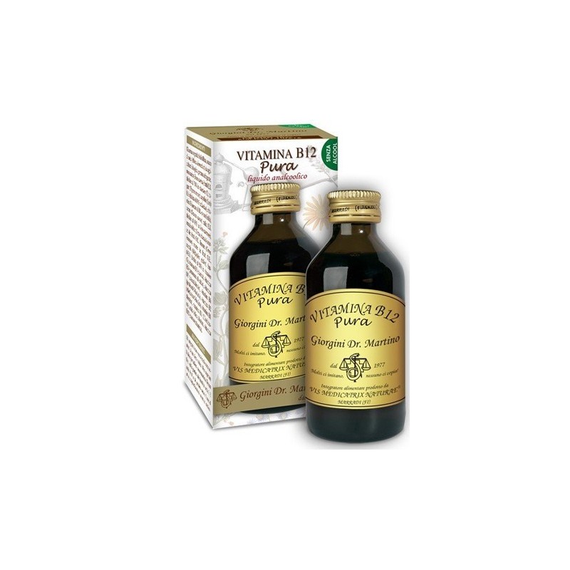 Dr. Giorgini Ser-vis Vitamina B12 Pura 100 Ml Liquido Analcolico