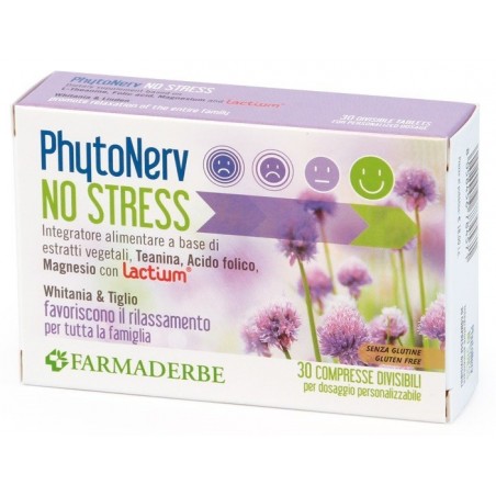 Farmaderbe Phytonerv No Stress 30 Compresse