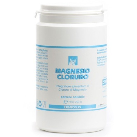 Erbavoglio Production Magnesio Cloruro Polvere 200 G