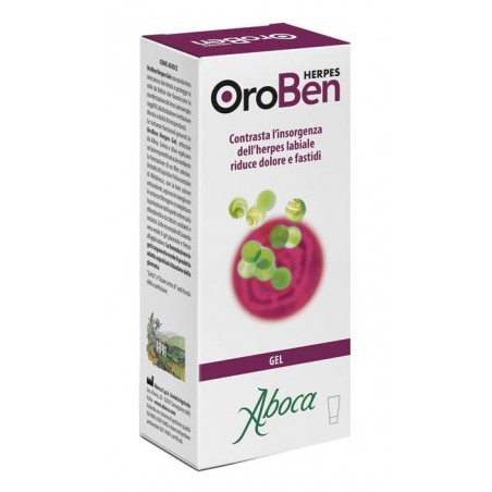 Aboca Societa' Agricola Oroben Herpes Gel 8 Ml