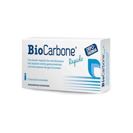 Depofarma Biocarbone Rapido 8 Flaconcini