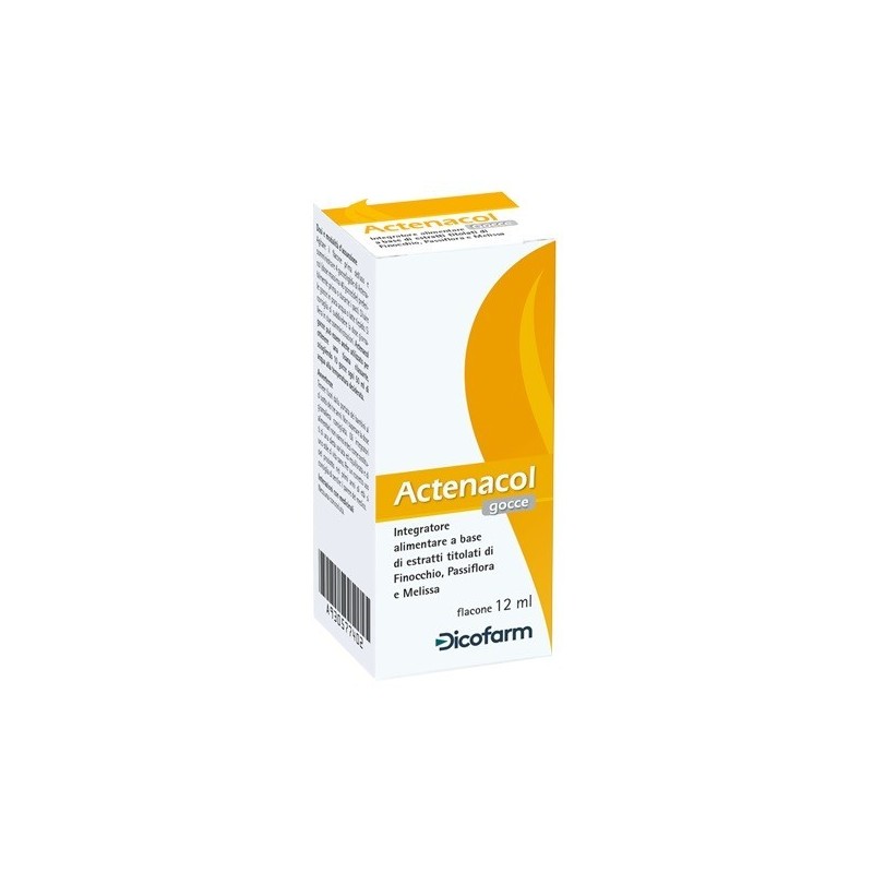 Dicofarm Actenacol Gocce 12 Ml Con Melatonina