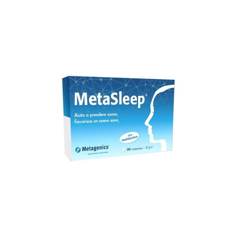 Metagenics Belgium Bvba Metasleep Ita 1 Mg 30 Compresse