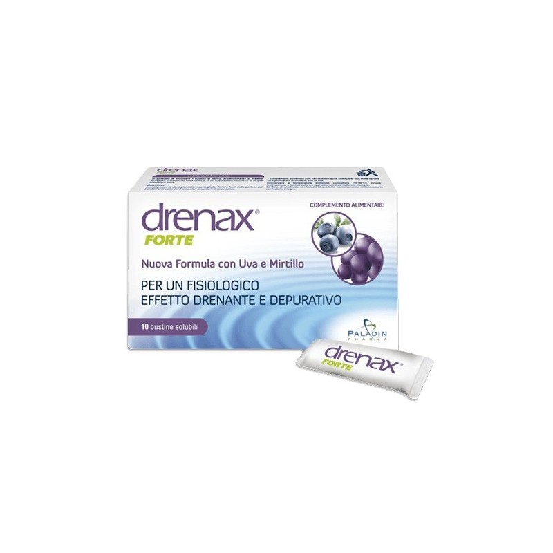 Paladin Pharma Drenax Forte Mirtillo E Uva 15 Bustine